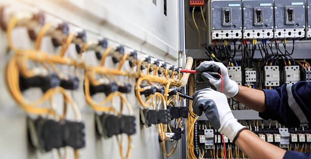 Professional Electrician technician working in Olean, NY